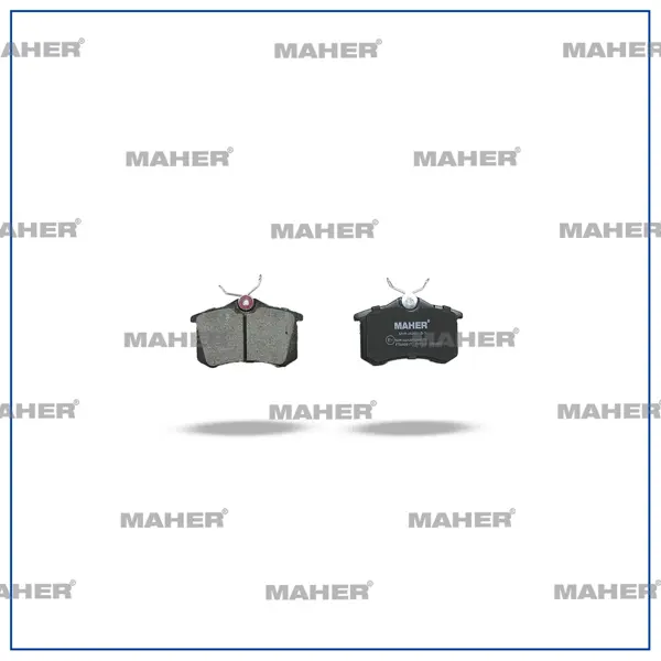 FREN BALATA CROSSLAND / CROSSLAND 10 / MEGANE 2 / 307 / C3 / C4 / GOLF4 / BORA 1999-2005 (KALINLIK 17MM) ARKA CİVATALI 7701206784 - Image 1