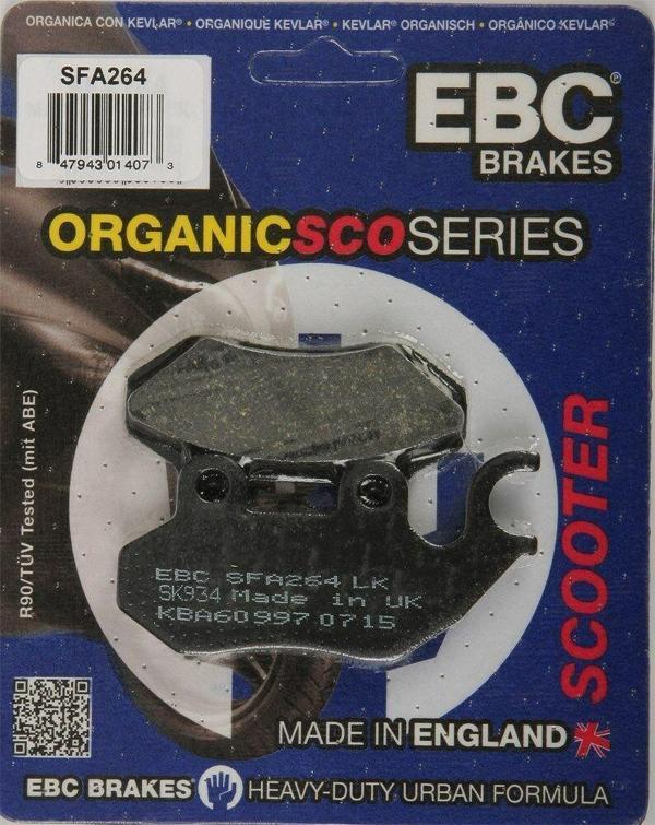 Sym Hd2 200I Evo Ön Fren Balatası Ebc Sfa264 Balata - Image 1