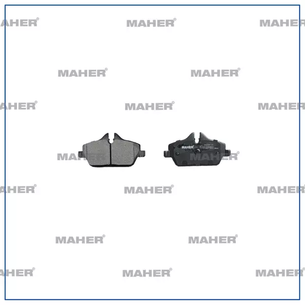 FREN BALATA BMW 1 SERİ 2003-2012 E87 / MINI COOPER 2010 ONE ÖN 34116767143 - Image 1