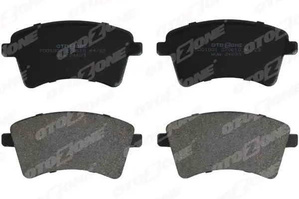 FREN BALATASI ON MERCEDES CITAN W415 2012 . RENAULT KANGOO 3 2008 1.5DCI 1.6 165 A4154210610 410601334R - Image 1