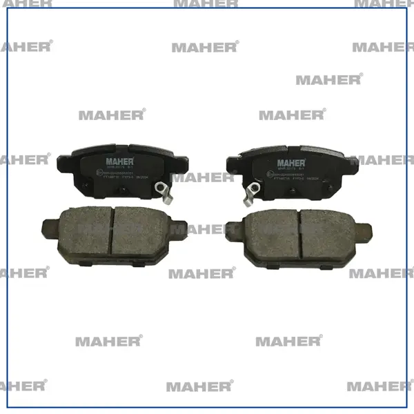 FREN BALATA SWIFT 2011-2023 / BALENO 2016 / SX-CROSS 2013 / SWIFT 2017 1.2 / VITARA 2016 ARKA 55800 68R10 - Image 1