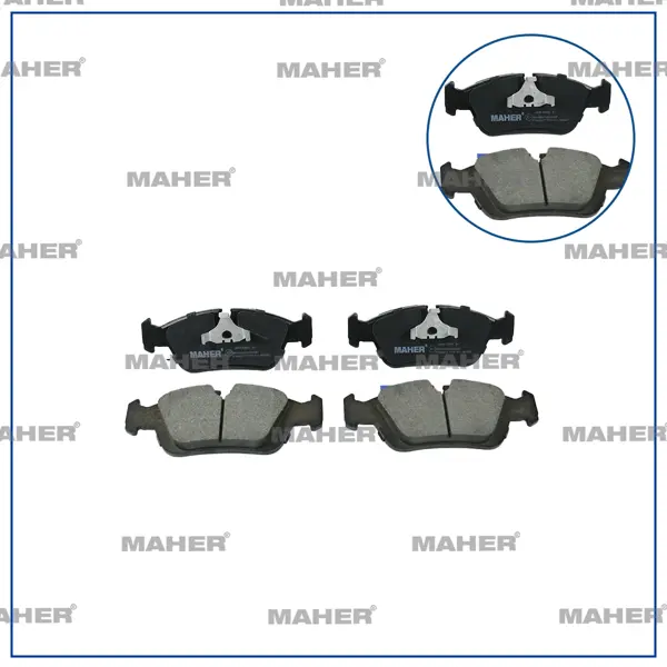 FREN BALATA BMW 3 SERİ 1990-1998 E36 ÖN 17.50MM 34111160356 - Image 1