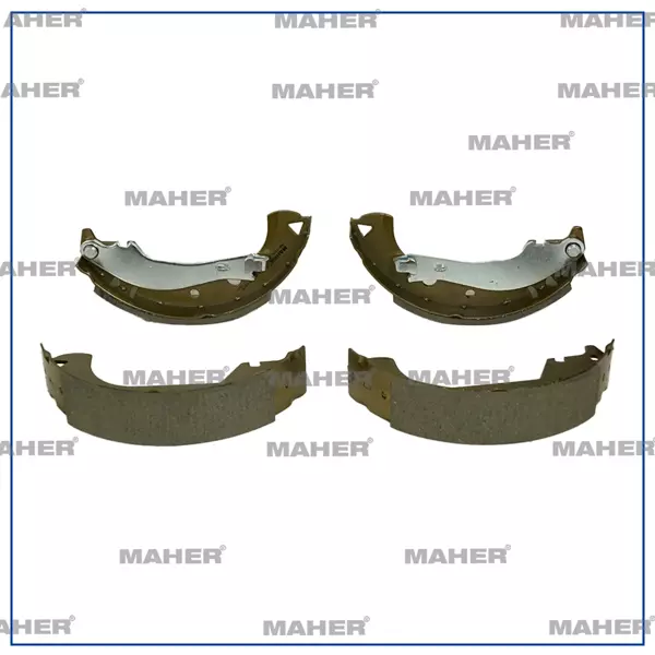 FREN BALATA DOBLO 1 2001-2010 LEVYELİ PABUÇ ARKA (AP LOCKHEED FREN SİSTEMİ İÇİN) +1MM 77362452 - Image 1