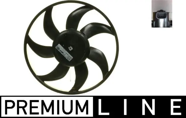 FAN MOTORU OPEL CORSA D 2006 GRANDE PUNTO 2006 1.0-1.2-1.4 XE-XEP 130W-390MM KLİMASIZ ARAÇLAR 13263551 55702186 55700341 1341393 - Image 1