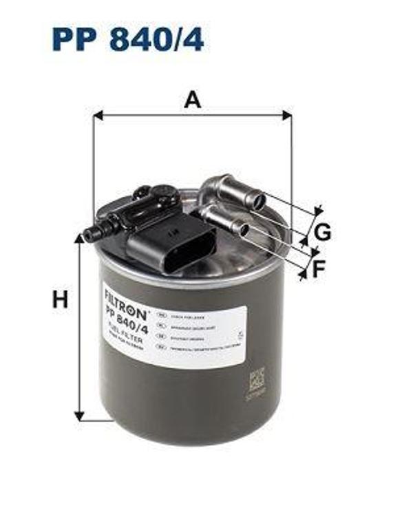 YAKIT FILTRESI MERCEDES OM642 OM651 W176 W204 W212 C117 C218 W221 10204 W164 W639 B906 A6420906352 - Image 1