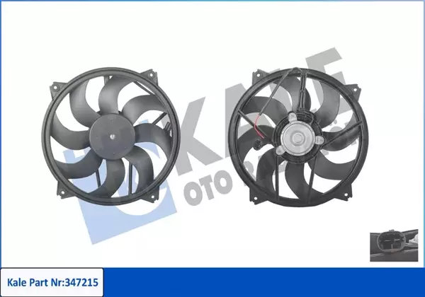 FAN MOTORU PARTNER-BERLINGO-JUMPY-P307-P308-P3008-P5008-RZC-C4 I-2-DS4-DS5 1.6 165 HDI-THP 2.0 HDI 9828719880 1253 K2 1253 F8 1253 T5 - Image 1