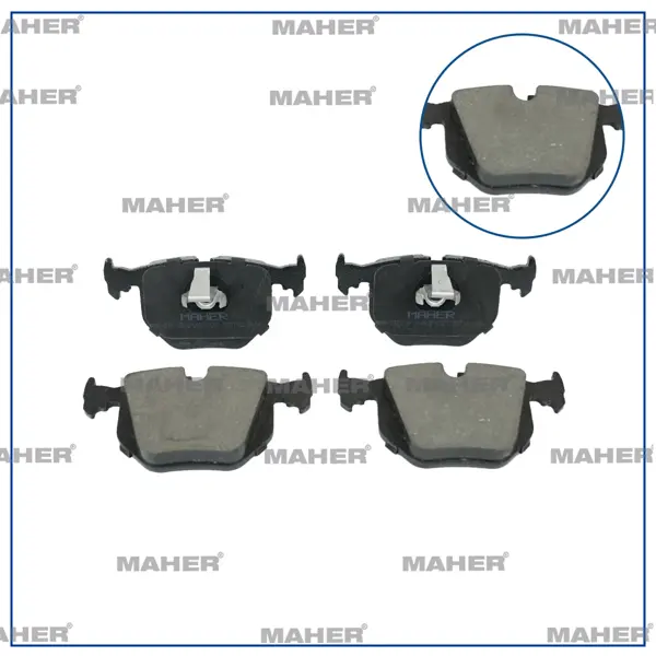 FREN BALATA BMW 105 2000-2007 E53 / BMW 103 2004-2010 E83 / RANGEROVER 3 2002-2012 ARKA ECO 34211164582 - Image 1