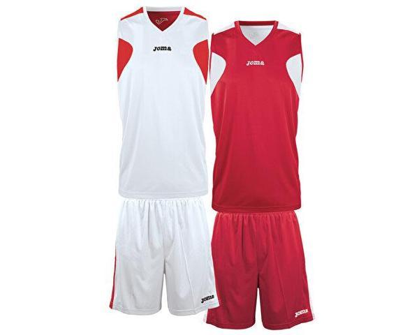 Joma Beyaz Erkek Basketbol Forma & Şort Takımı 1184,003 - Image 1