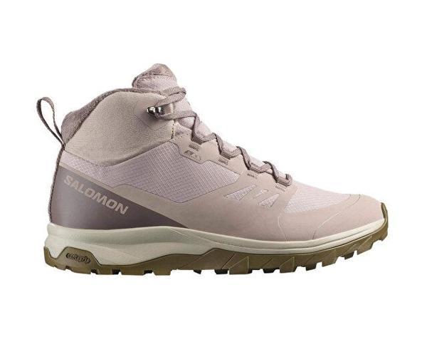 Salomon Outsnap Waterproof Kadın Outdoor Botu L47854100 Pembe - Image 1