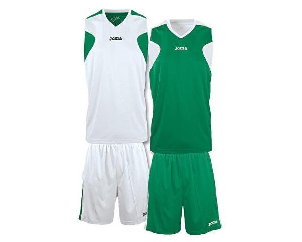 Joma Erkek Basketbol Forma & Şort Takımı Yeşil Basketball Reversible Set 1184,452 - Image 1