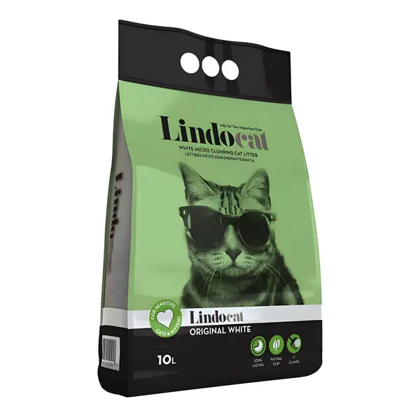 Lindo Cat Kokusuz İnce Taneli Kedi Kumu 10 Lt - Image 1