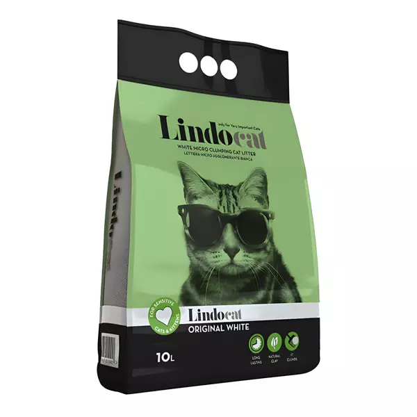 Lindo Cat Kokusuz İnce Taneli Kedi Kumu 10 Lt - Image 1