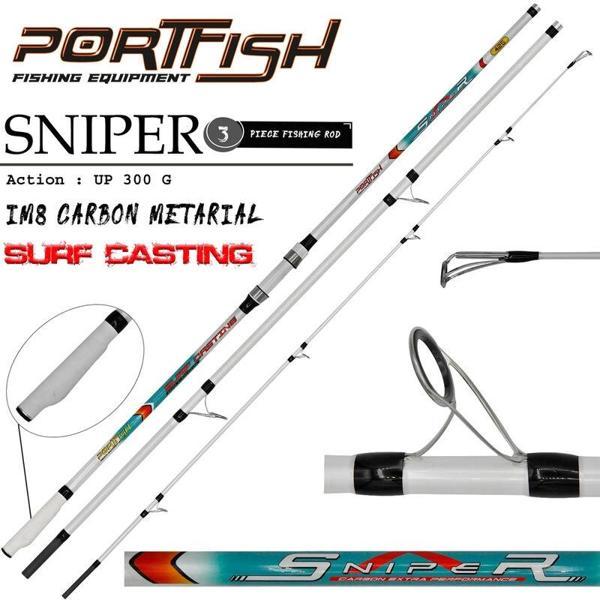 Portfish Sniper 425 cm 3 Parça Surf Kamış - Image 1