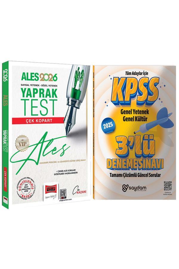 2026 ALES VIP Sözel-Sayısal Yetenek Çek Kopart Yaprak Test(256 Sayfa)-Çözümlü 3 Deneme Hediye - Yargı Yayınları - Image 1