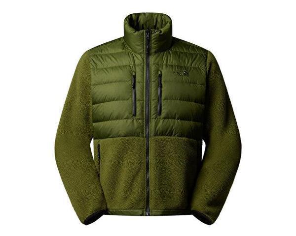 The North Face M Rmst Denali Tek Hybrid Jacket Unisex Outdoor Sweatshirts NF0A8D0UBRI1 Yeşil - Image 1