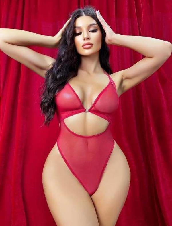 MDB MdbShop Kırmızı Transparan Fantezi Babydoll - Image 1