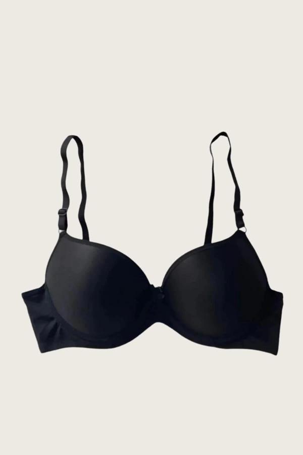 MDB MdbShop Mikro Kumaş Push Up Dolgulu Balenli Günlük Tek Destekli Sütyen - Image 1