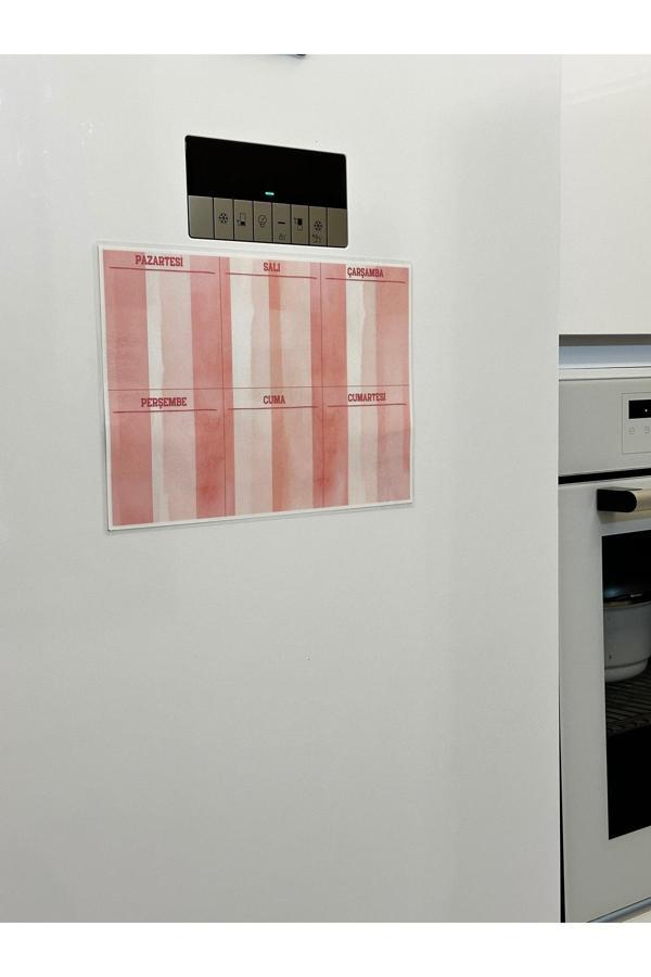 Renkli Zeka Eksik Listesi Magnetli Rutin Listesi Mutfak Buzdolabı Üstü Yırtılmaz Yıpranmaz Yaz Sil - Image 1