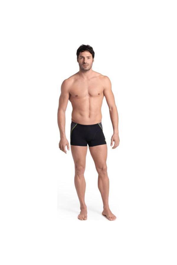 Arena Camo Kikko Swim Short Black Erkek Yüzücü Mayosu - Image 1