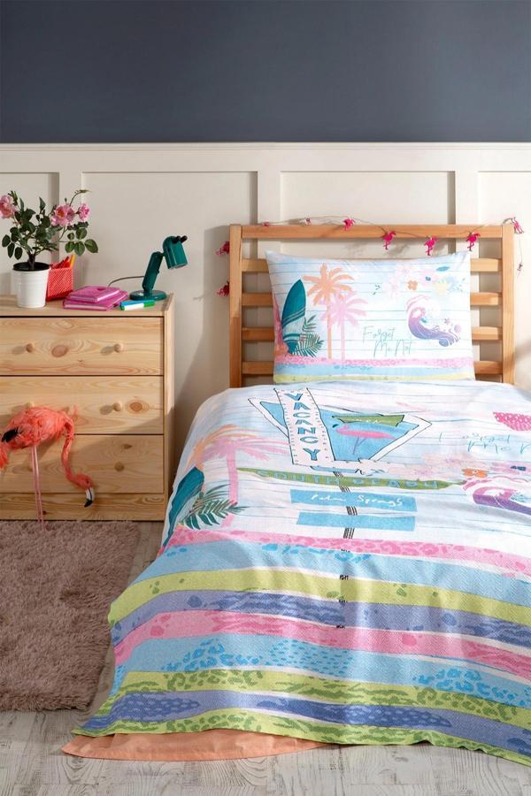 Paradıse Pike Takımı Tek Kişilik Mavi - Image 1