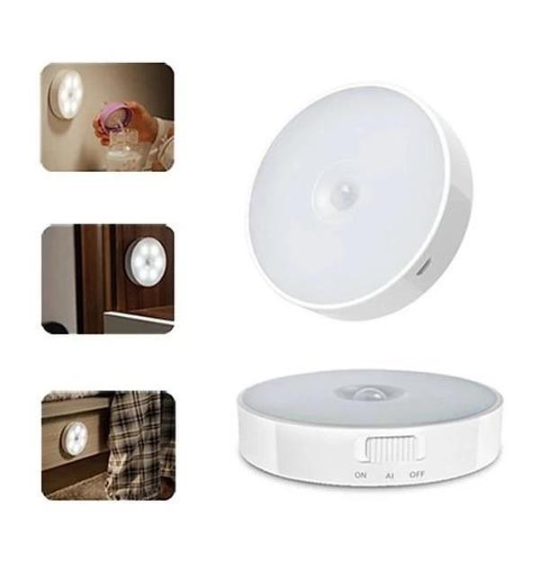 MDB Hareket Sensörlü 8 Ledli Usb Şarjlı Beyaz Işık - Image 1