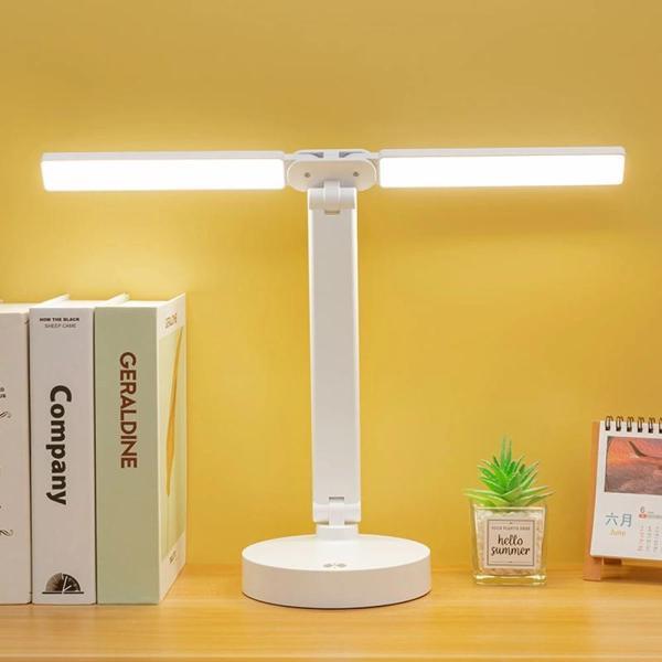 Şarjlı Dokunmatik 3 Renk 40 Led Çalışma Okuma Işığı Gece Lambası - Image 1