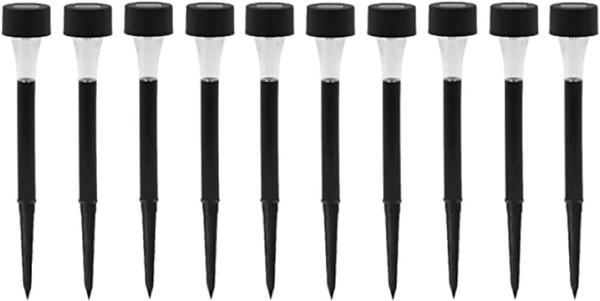 MDB Güneş Enerjili Bahçe Lambası Plastik Saplama 10lu Set - Image 1
