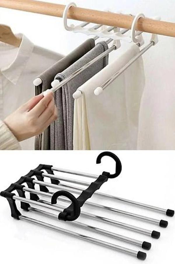 MDB Katlanabilir 5li Pantolon Askısı - Image 1