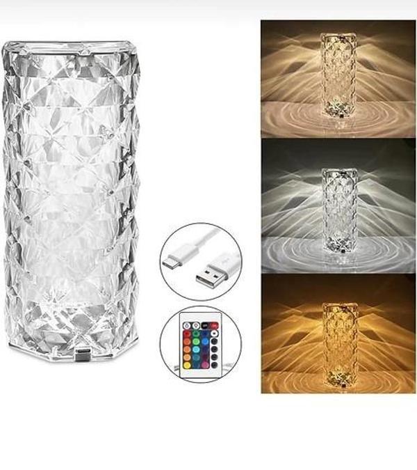 MDB Kristal Led Dokunmatik Masa Lambası - Image 1