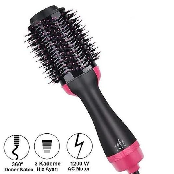 MDB Saç Şekillendirici ve Saç Düzleştirici Fön Tarağı - Image 1