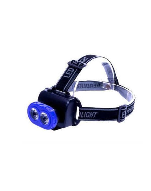 Çift Başlı Pilli Kafa Lambası Feneri - Image 1