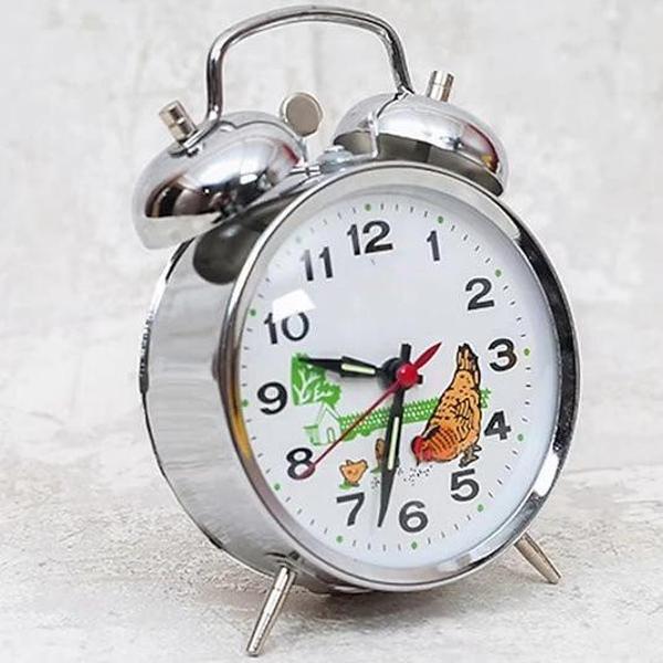 MDB Nostaljik Kurmalı Horozlu Çalar Saat Büyük Boy - Image 1