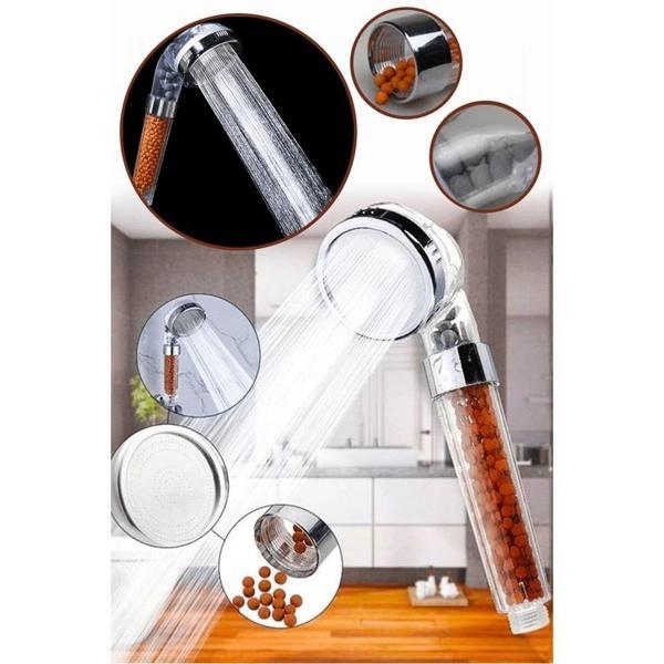 Boncuklu Su Tasarruflu Kireç Önleyici Duş Başlığı - Image 1