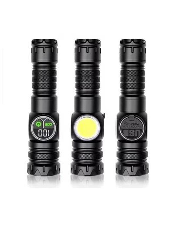 9 MOD ŞARJLI KAMP LAMBASI EL FENERİ - Image 1