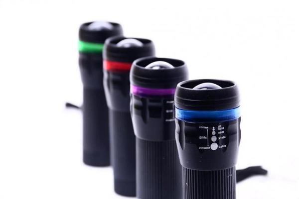 Şeritli Zoomlu Fener Dağcı Kamp Outdoor Fener Lamba - Image 1