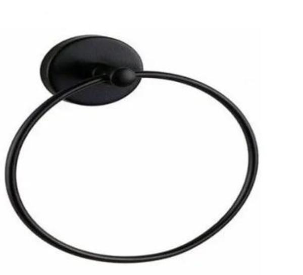 MK YAPIŞKANLI YUVARLAK HAVLULUK SİYAH - Image 1