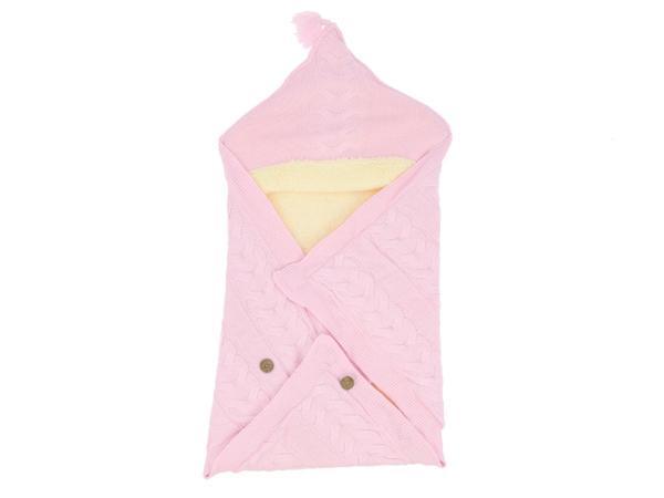 KALIN ÖRGÜ TRİKO PORT BEBE BATTANİYE - Pembe - 0 - 3 Ay - DAL753-Pembe-0 - 3 Ay Pembe - Image 1