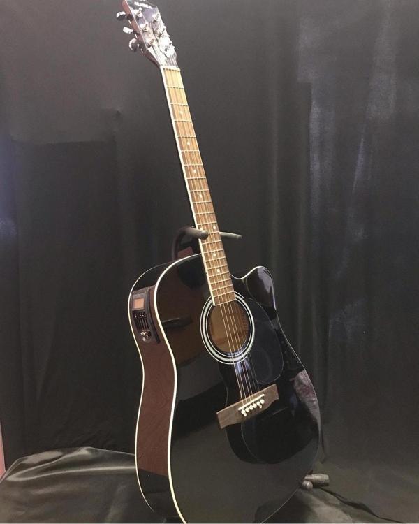 Almeda Elektro Aksutik Gitar (kılıf+pena) - Image 1