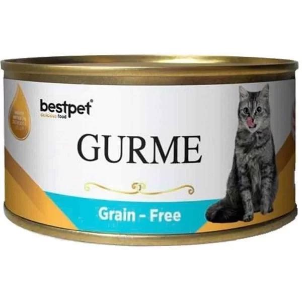 Best Pet Gurme Jöleli Tuna Balıklı Yetişkin Konserve Kedi Maması 100 Gr - Image 1