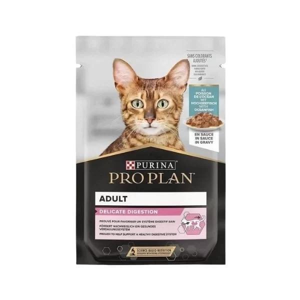 Pro Plan Okyanus Balıklı Pouch Yetişkin Konserve Kedi Maması 85 Gr - Image 1