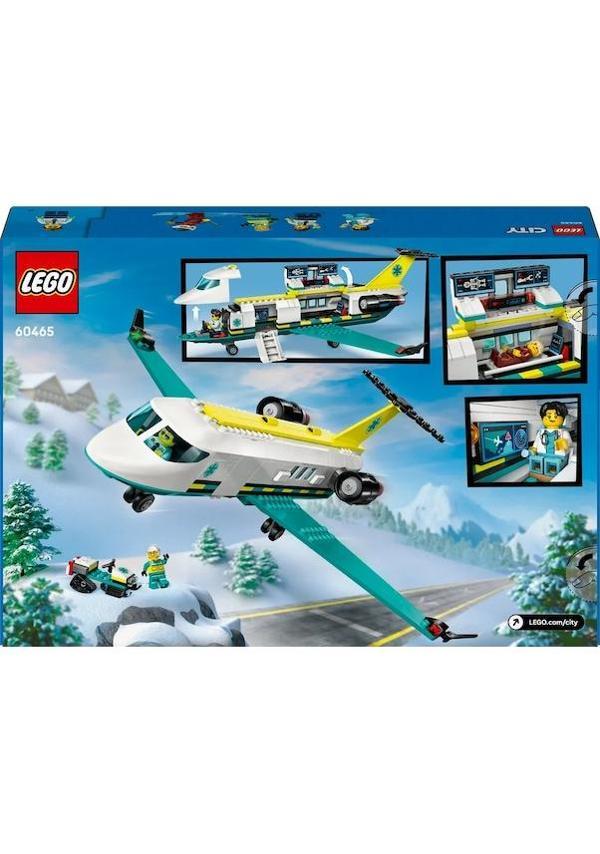 LEGO City Acil Hava Ambulans Uçağı 60465 - 6 Yaş - Image 1