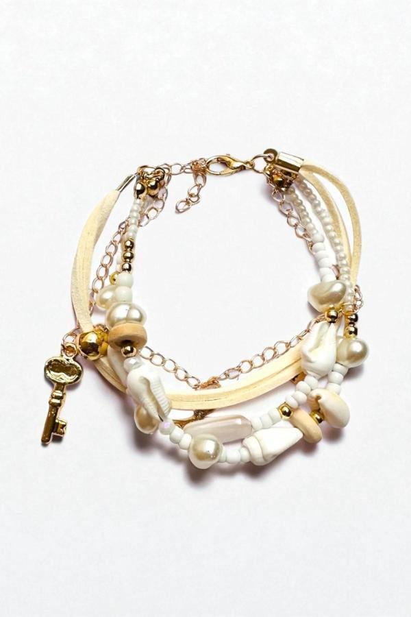 ETNİK BOHEM ÇOKLU BİLEKLİK DOĞALTAŞ - Image 1