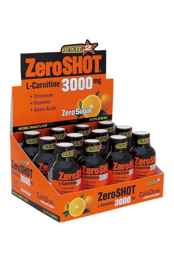 L Karnitin Portakal Aromalı 3000 Mg Shot 12×60 ml  L- Carnitine - Image 1