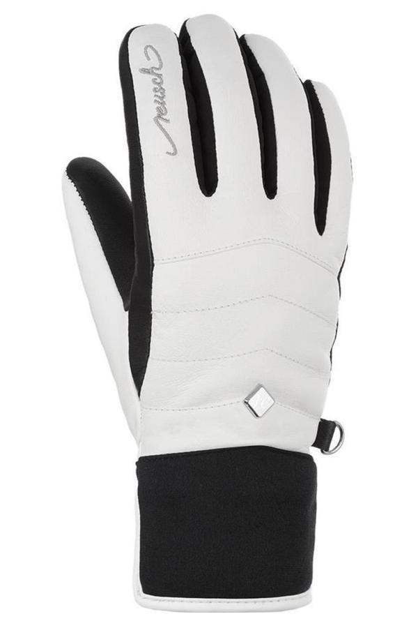 Reusch Thais Kadın Kayak Eldiveni Siyah/Beyaz - Image 1