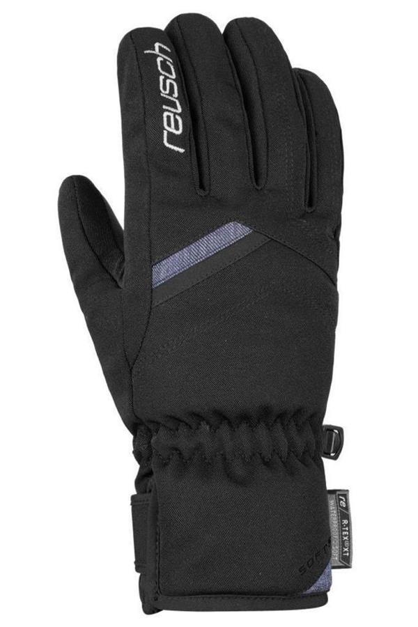 Reusch Coral R-Tex XT Softshell Kadın Kayak Eldiveni Siyah/Mavi - Image 1