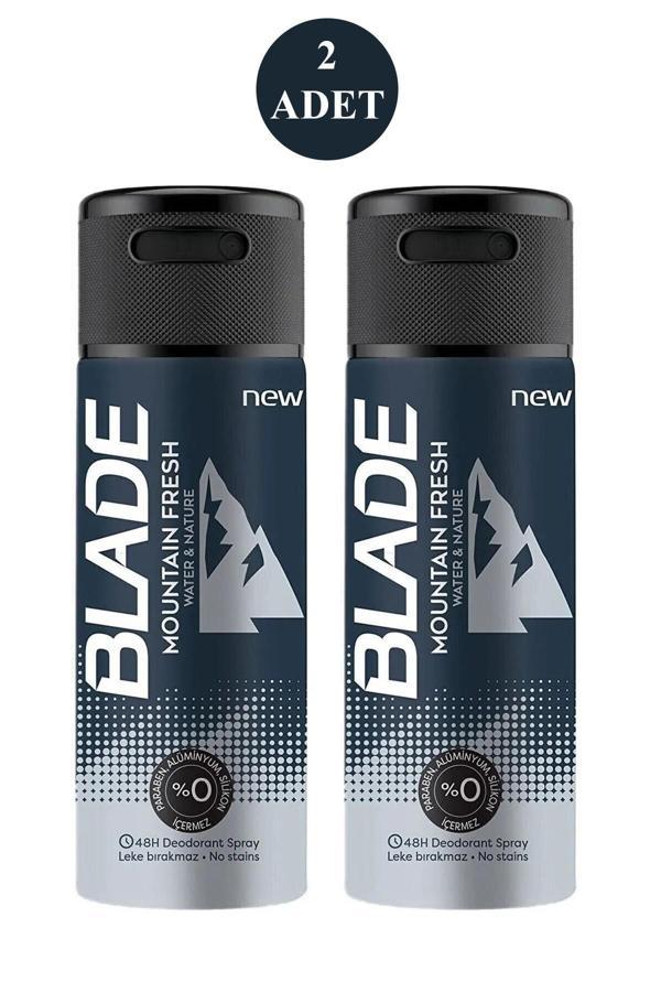 2 Adet Mountain Fresh Erkek Deodorant 150ml Leke Bırakmaz - Image 1