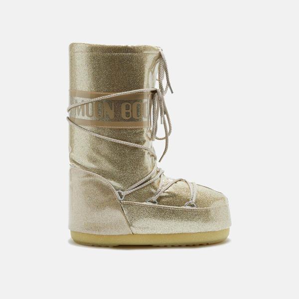 Kız Çocuk Bot (Kar) 80D1402850-B002 Moon Boot Icon Glitter Gold  27-34 - Image 1