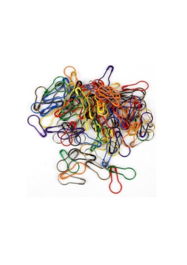 Çengelli İğne Armut Renkli 1000 Adet - Image 1