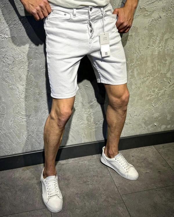 Cedy Denim Erkek Kot Şort  Slim Fit Jeans - Image 1