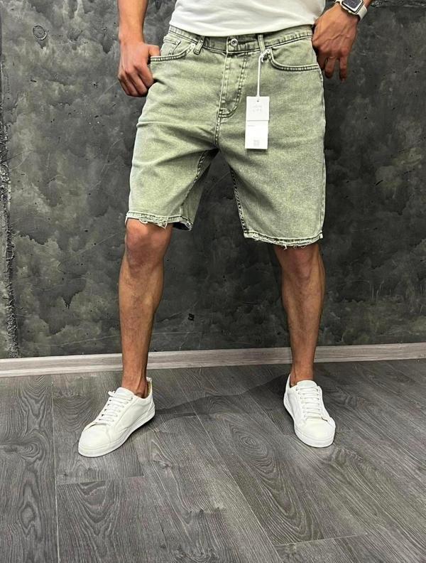 Anthony Denim Slim Fit Model Rahat Kalıp Erkek Kot Şort - Image 1